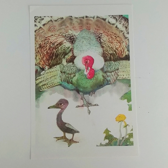 💙4/20 vintage fairy tale illustration - Picture 1 of 3